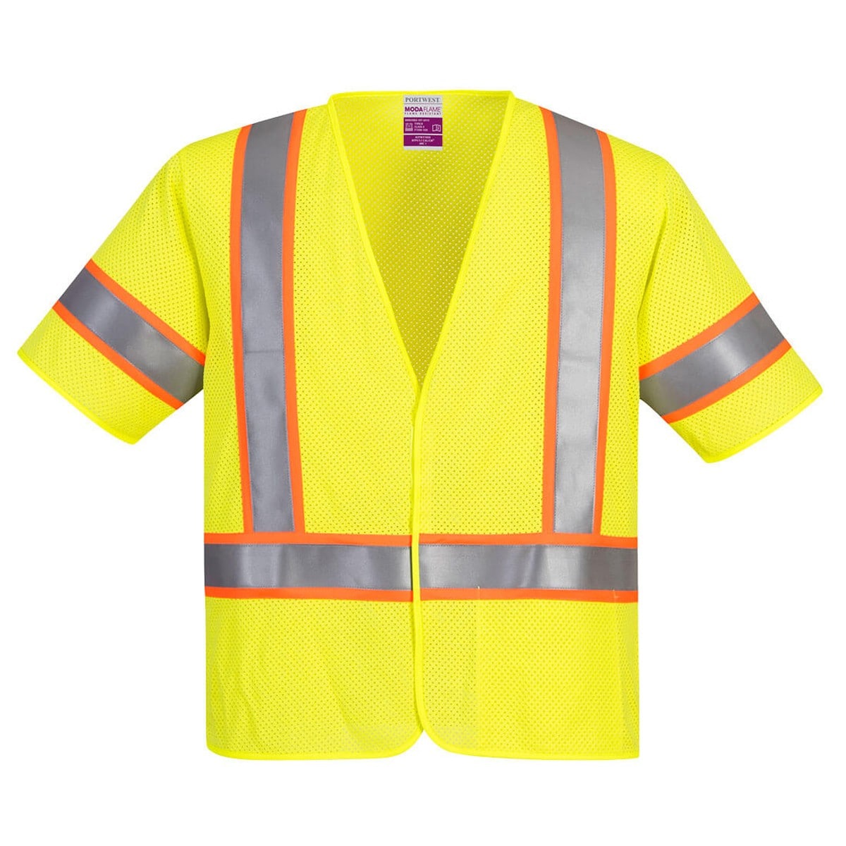 Portwest Class 3 FR Mesh Vest in Hi-Vis Yellow